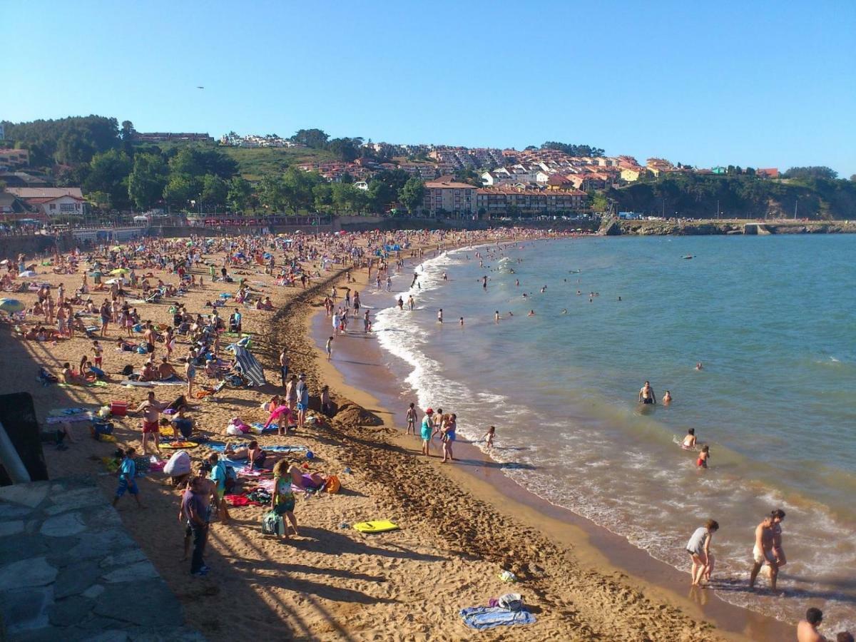 Precioso Apartamento En Luanco Junto A La Playa Екстериор снимка